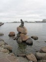 The statue of the Little Mermaid